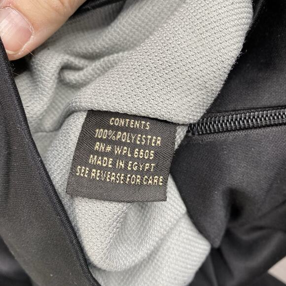 Las Vegas Raiders Dunbrooke Full Zip Jacket M Black Oversized Hooded Oakland NFL - Picture 7 of 10